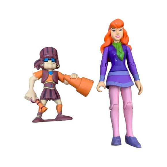 Scooby Doo Action Figures Velma Pirate Daphne Cake Toppers Toys Dog Lot of 3 - Picture 3 of 7